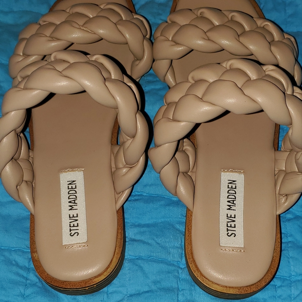 Steve Madden braided sandals